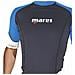 Rash Guard Manica Corta Uomo Nero / blu 1 - Foto miniatura 2