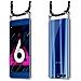 Catena Di Telefoni Cellulari Compatibile Con Honor 9 In Camouflage - Coperchio Protettivo In Silicone Con Anelli D'argento, Cinturino In Corda E Custodia Staccabile - Foto miniatura 8