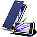 Custodia Compatibile Con Nokia Lumia 920 In Classy Blu Scuro - Coperchio Protettiva Con Chiusura Magnetica, Funzione Stand E Tasca Per Le Carte - Foto miniatura 1