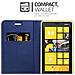 Custodia Compatibile Con Nokia Lumia 920 In Classy Blu Scuro - Coperchio Protettiva Con Chiusura Magnetica, Funzione Stand E Tasca Per Le Carte - Foto miniatura 4