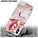 Custodia Compatibile Con Apple Iphone X / Xs In Marmo Rosa Bianco No. 20 - Coperchio Protettivo In Silicone Tpu Con Motivo A Mosaico - Foto miniatura 4