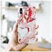 Custodia Compatibile Con Apple Iphone X / Xs In Marmo Rosa Bianco No. 20 - Coperchio Protettivo In Silicone Tpu Con Motivo A Mosaico - Foto miniatura 7