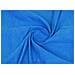 Telo Mare Spiaggia Piscina In Microfibra Tinta Unita Con Bordo Modello Fit Colore Blue - Foto miniatura 3