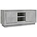 Mobile Porta Tv Grigio Cemento 102x35x45cm In Legno Multistrato - Foto miniatura 2
