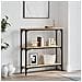Tavolino Consolle Rovere Sonoma 75x22,5x75cm Legno Multistrato - Foto miniatura 1