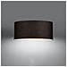 Lampadario Otto 70 Nero Sl. 0794 - Minimalista Lampada A Soffitto Nero 35x70x70 Cm - Foto miniatura 3
