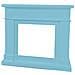 Cornice Camino Lipari Turchese Blu Turchese Cornice Caminetti Lipari Blu Turchese Per Bruciatore Elettrico Caminetto Vulcano O Bruciatore Esistente In Legno Mdf Ideale Per Tutti Gli Ambienti - Foto miniatura 6