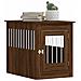 Gabbia Cani Arredamento Rovere Marrone 55x80x68cm Multistrato - Foto miniatura 2