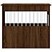 Gabbia Cani Arredamento Rovere Marrone 55x80x68cm Multistrato - Foto miniatura 4