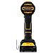 DCD708S2T-QW trapano 1650 Giri /min Senza chiave 1,1 kg Giallo - Foto miniatura 4