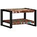 Tavolino Salotto Multicolore 70x50x38cm Legno Massello Recupero - Foto miniatura 1