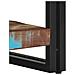Tavolino Salotto Multicolore 70x50x38cm Legno Massello Recupero - Foto miniatura 3
