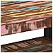 Tavolino Salotto Multicolore 70x50x38cm Legno Massello Recupero - Foto miniatura 6