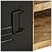 Tavolino Da Salotto 90x50x36 Cm Legno Massello Di Mango Grezzo - Foto miniatura 4