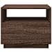 Lusso Casadino -  Tavolino Da Soggiorno Con Luci Led Rovere Marrone 50x49x40 Cm - Foto miniatura 6