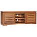 Mobile Porta Tv 110x30x40 Cm In Legno Massello Di Teak - Foto miniatura 2