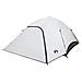 Tenda Campeggio a Cupola 4 Persone Bianca Tessuto Impermeabile - Foto miniatura 4