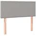 Giroletto a Molle con Materasso Grigio Chiaro 120x200cm Tessuto - Foto miniatura 6