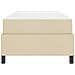 Letto a molle Crema e Nero 100 x 200 cm - Foto miniatura 7