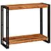 Tavolo consolle 90 x 33 x 75 cm legno massello di acacia - Foto miniatura 1