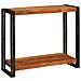 Tavolo consolle 90 x 33 x 75 cm legno massello di acacia - Foto miniatura 2