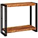 Tavolo consolle 90 x 33 x 75 cm legno massello di acacia - Foto miniatura 5
