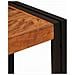 Tavolo consolle 90 x 33 x 75 cm legno massello di acacia - Foto miniatura 6