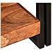Tavolo consolle 90 x 33 x 75 cm legno massello di acacia - Foto miniatura 7
