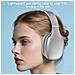 Cuffie Wireless Over-ear Bluetooth 5.4 Con Audio Stereo E Lunga Durata Della Batteria Silver - Foto miniatura 4