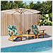 Cuscino per Sedia 2 pcs Verde 58 x 77 x 4.5 cm Tessuto Oxford - Foto miniatura 2