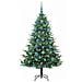 Albero di Natale artificiale preilluminato con set di palline - Foto miniatura 4