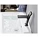 Rubinetto per lavabo da bagno, Blackswan, tipo M79, modello nero opaco, misura 22,5 cm - Foto miniatura 2