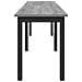 panchina Grigio Sonoma 200 x 35 x 45 cm Legno multistrato - Foto miniatura 6