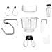 Assistent Original Sbattitore con base 1500 W Beige - Foto miniatura 3