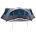 Tenda familiare con telo da pioggia resistente all'acqua Blu - Foto miniatura 5
