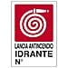 Cartelli segnaletici in alluminio - lancia antincendio idrante - 02401010ALB0300X0200 - Foto miniatura 1