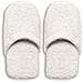 Set 2 pantofole donna bianco. - Foto miniatura 1
