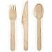 18 Posate In Legno Taglia Unica - Foto miniatura 1