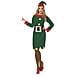Costume Elfo Natale Donna Medium - Foto miniatura 1