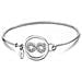 Bracciale Donna Style In Acciaio Simbolo Infinito Ls2014-2/5 - Foto miniatura 1