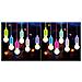 12 Pz Lampadine Portatile Colorate A Led Casa Campeggio Giardino 1w Each - Foto miniatura 1