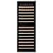 Cantina Linea Exclusive 2 Temperat. Porta Full Glass Nera Maniglia Tasca, 181 Bottiglie - Foto miniatura 1