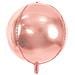 Partydeco - Palloncino Alluminio Rotondo Oro Rosa Metallizzato - Foto miniatura 1