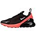 Nike Men's Air Max 270 Shoe, Scarpe Da Campo E Da Pista Uomo, Multicolor (nero / metallic Silver / bright Crimson 026), 45.5 Eu - Foto miniatura 2