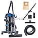 Aspiratore Aspirapolvere Aspiraliquidi Bidone Inox 30l Nts30 Premium - Foto miniatura 1