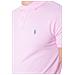 Polo Uomo Slim Fit In Piqué Di Cotone Rosa - Foto miniatura 4