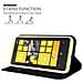 Custodia Compatibile Con Nokia Lumia 920 In Classy Nero - Coperchio Protettiva Con Chiusura Magnetica, Funzione Stand E Tasca Per Le Carte - Foto miniatura 3