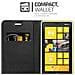 Custodia Compatibile Con Nokia Lumia 920 In Classy Nero - Coperchio Protettiva Con Chiusura Magnetica, Funzione Stand E Tasca Per Le Carte - Foto miniatura 4