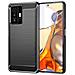 Custodia B-case Tpu Silicone Cover Case Per Xiaomi 11t - Pro Carbon Metal Black - Foto miniatura 1