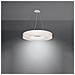 Lampadario Saturno Slim 70 Bianco Sl. 0753 - Minimalista Lampadari Bianco 102x70x70 Cm - Foto miniatura 3